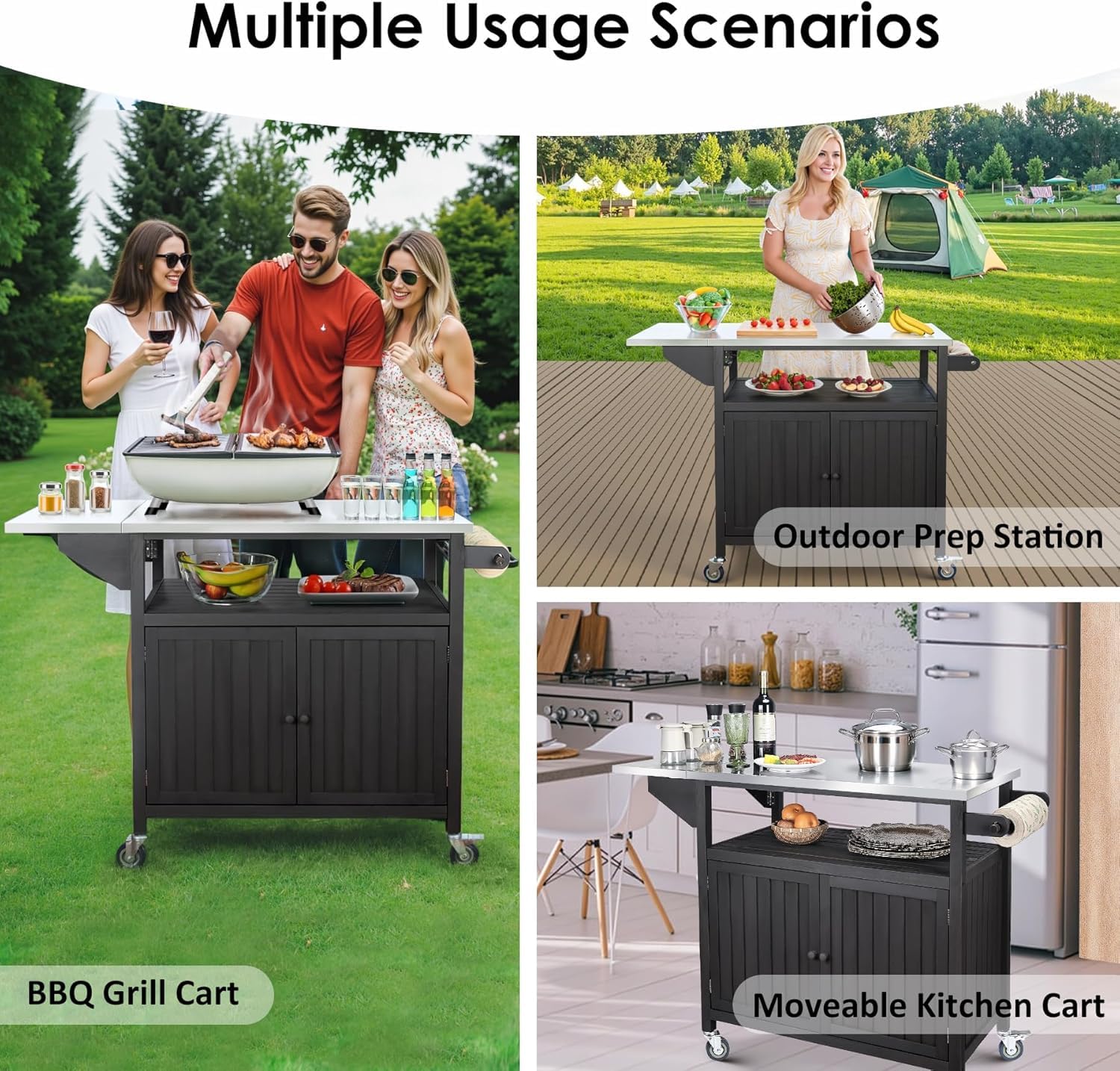 Outdoor Kitchen Portable Grill Station: Ultimate BBQ Freedom Guide