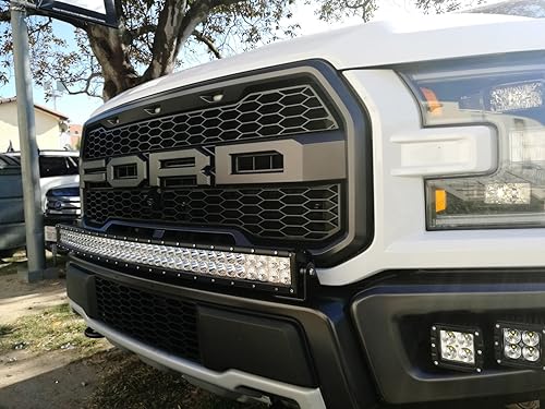 Miniatura 3 de iJDMTOY Kit de barra de luz LED de 40 pulgadas compatible con Ford Raptor 2017-2020, incluye (1) barra de luz LED de alta potencia de 240 W,