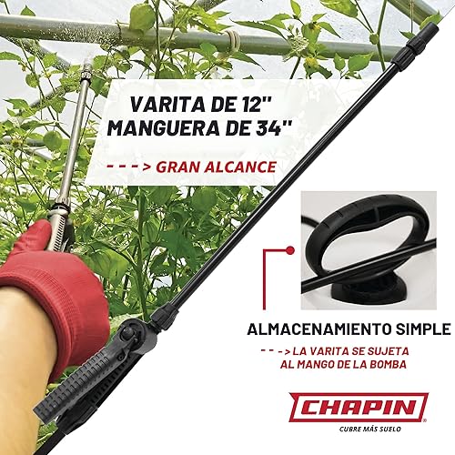 Vista 4 de Rociador de jardín y césped Chapin, Un galón