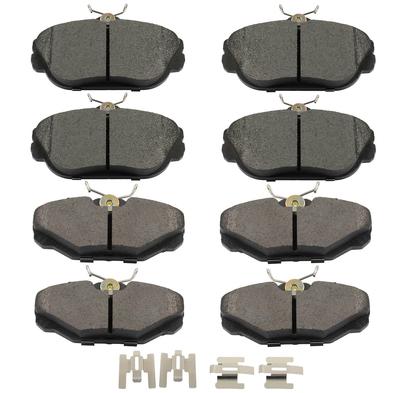 SCITOO D601 D610 Front Metal Rear Ceramic Brake Pad Set For Ford For Taurus