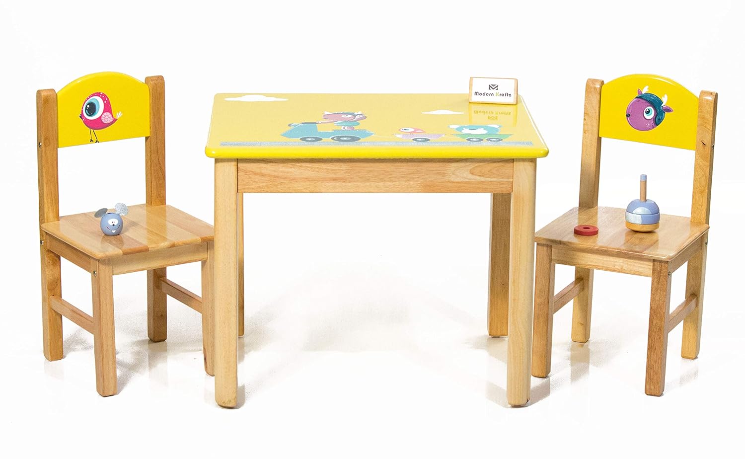 Modern Kraftz 'Lil Jungle Safari' Themed Kids Table and Chairs Set. Kid ...