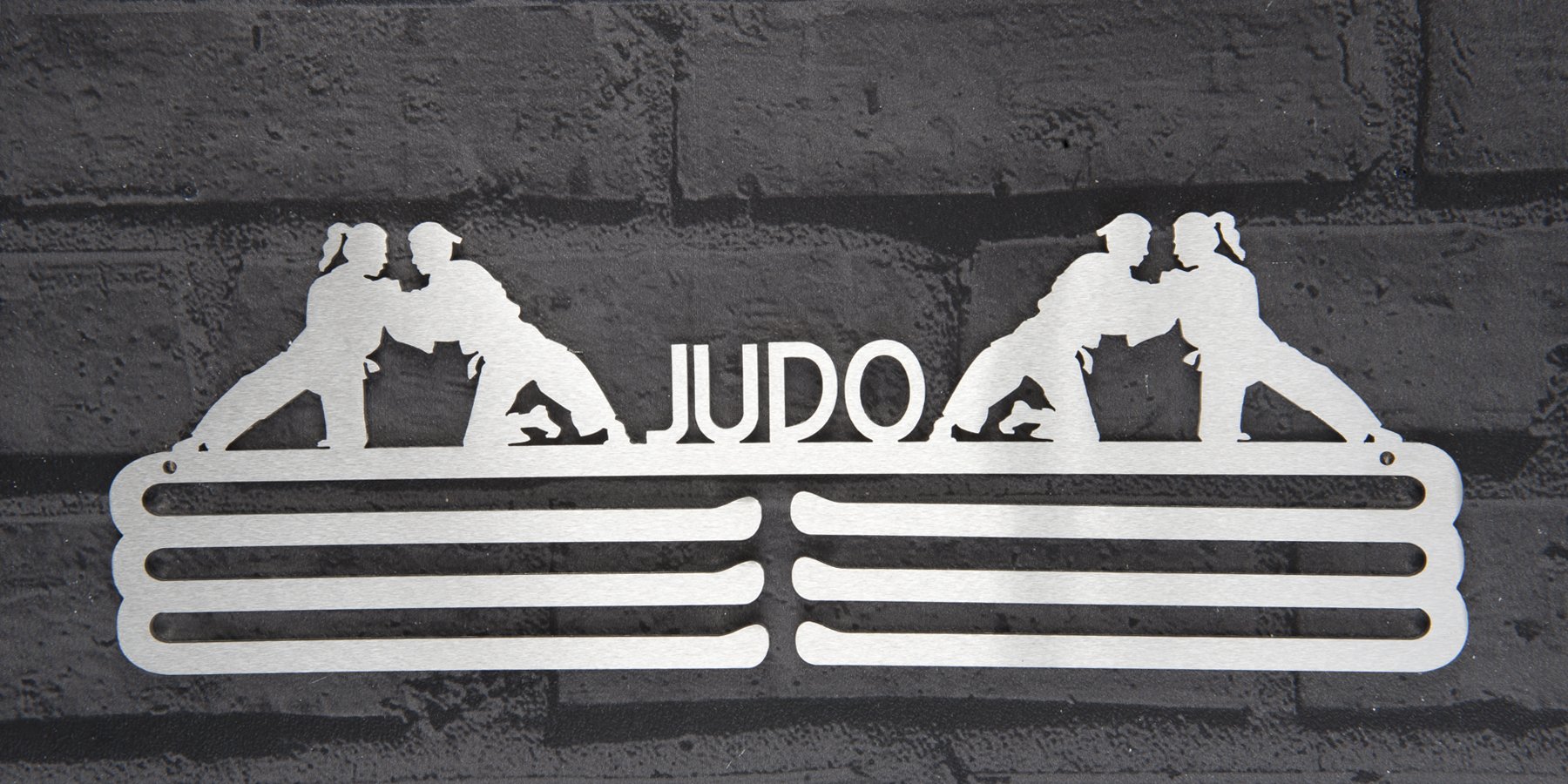 Medaillen-Aufhänger aus Edelstahl, für Damen-Judoka