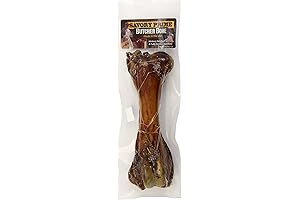 Savory Prime Natural Ham Butcher Bone for Dogs - Medium and Large