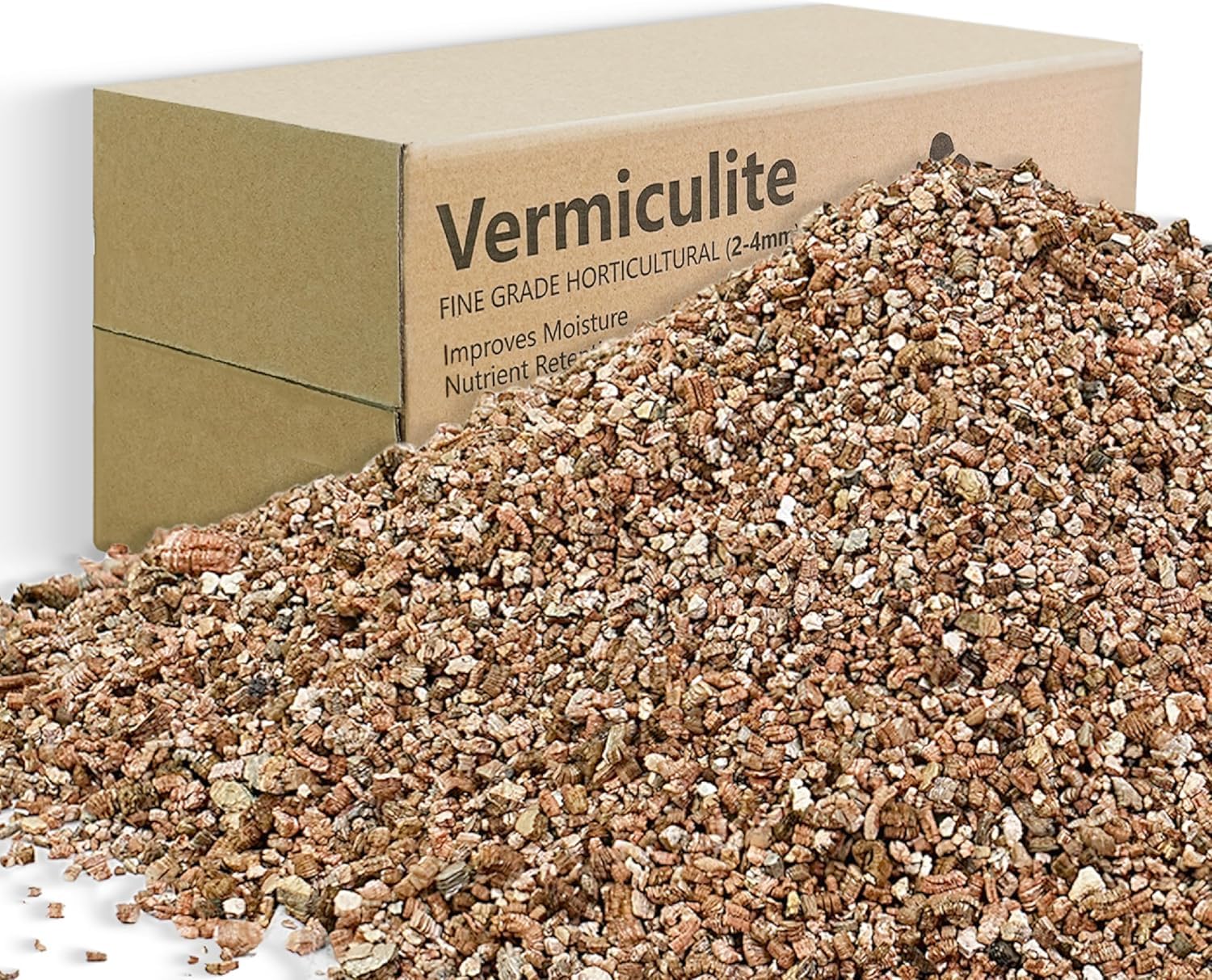 2-4mm Fine Grade Horticultural Vermiculite for Plants and Gardening, Use for Garden Soil Moisture and Plant Growth (800GM)