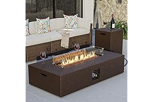 COSIEST Outdoor Propane Fire Pit Table for the Ultimate Backyard Experience
