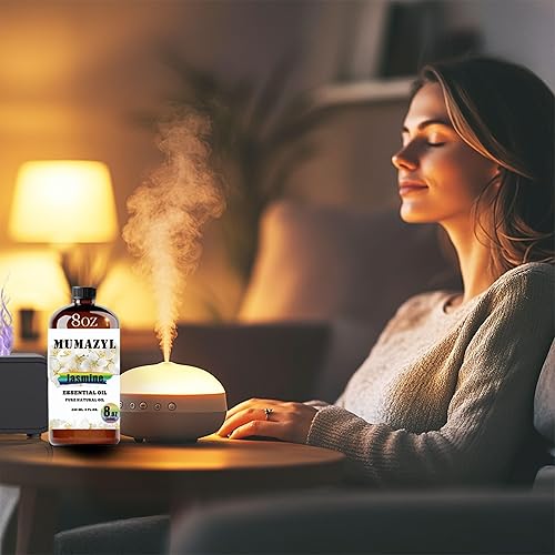 Miniatura 56 de Aceite esencial de sándalo, aceite de sándalo, 4 onzas líquidas, 4.1 fl oz para difusor, humidificador, limpieza de yoga, bricolaje, velas