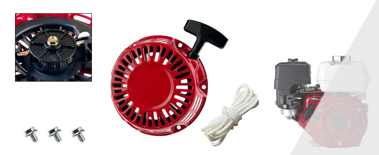 Amazon.com : TURBOTUNITY GX160 Recoil Starter Replacement for