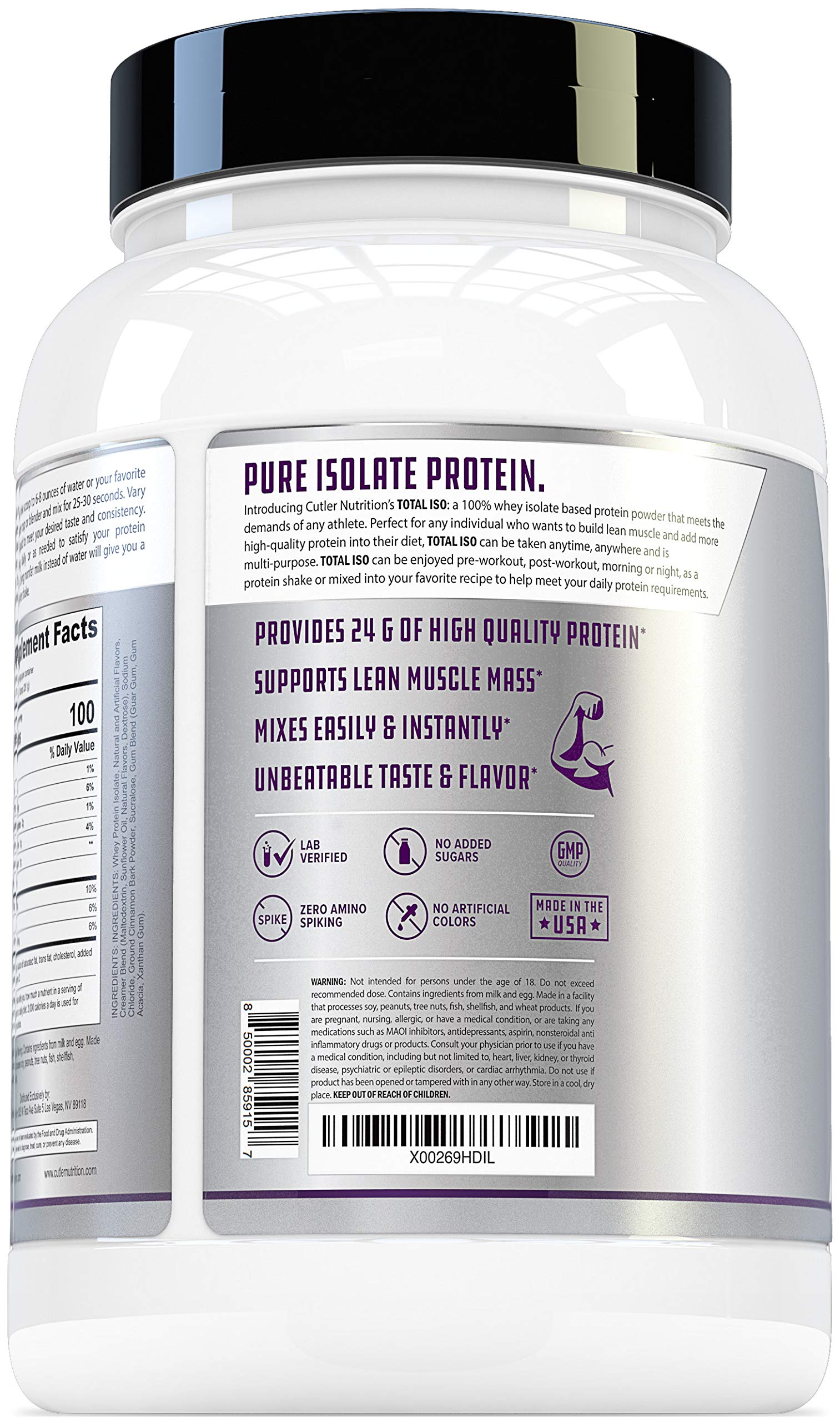 Buy Total ISO Whey Isolate Protein Powder Best Tasting Whey Protein