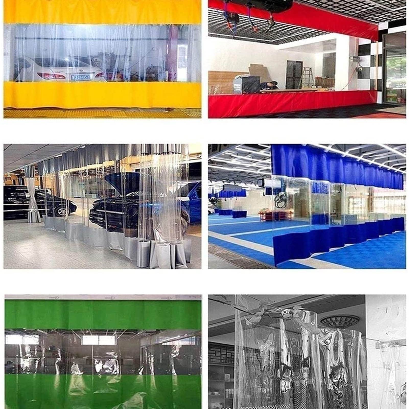 Tenda per esterni, tenda da giardino, impermeabile, antivento, riscaldante, per garage, con occhielli, 1,5 x 2,5 m