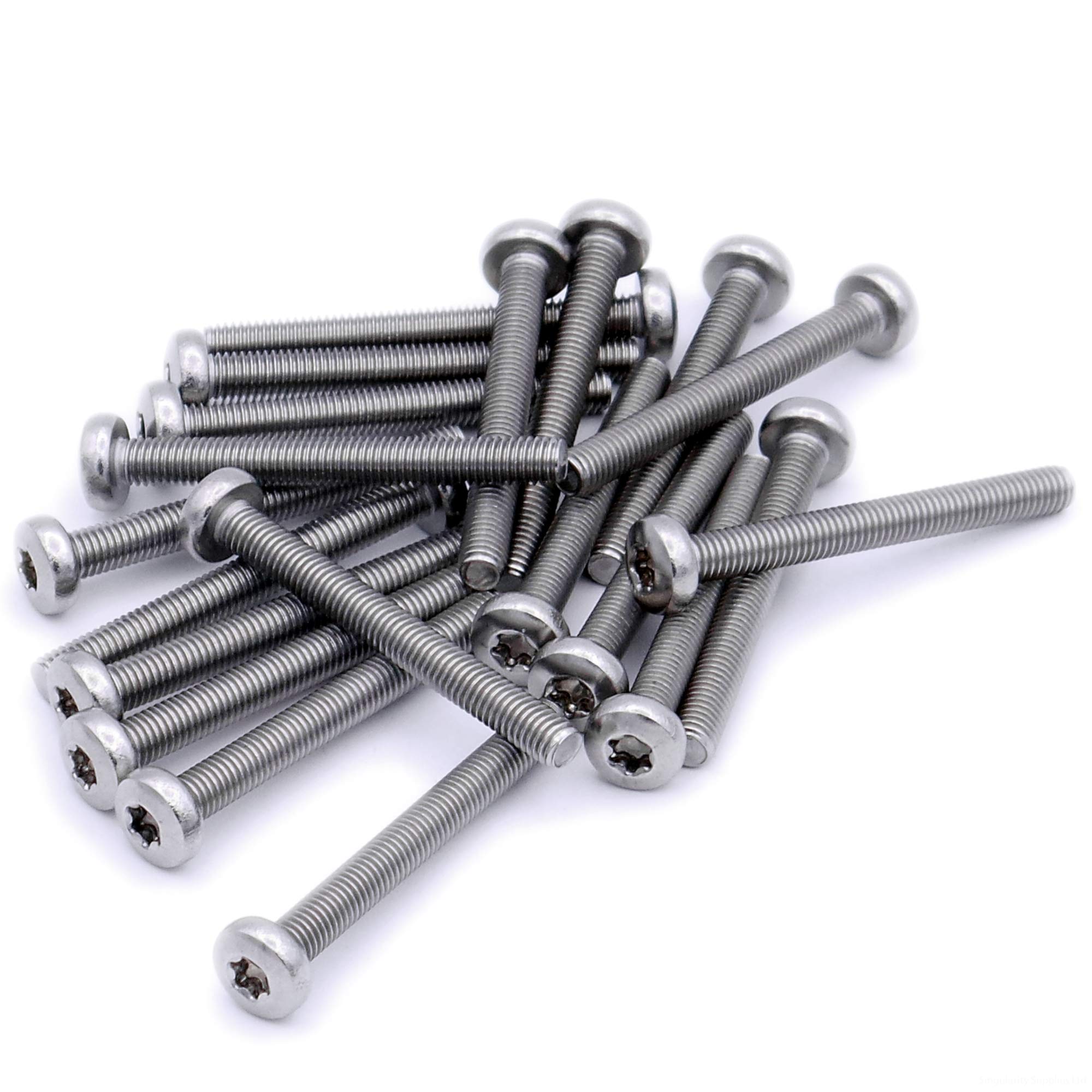 Singularity Supplies M4 (4Mm X 16Mm) Tx Pan Machine Screw (Bolt) - Stainless Steel (A2) (Pack Of 20)