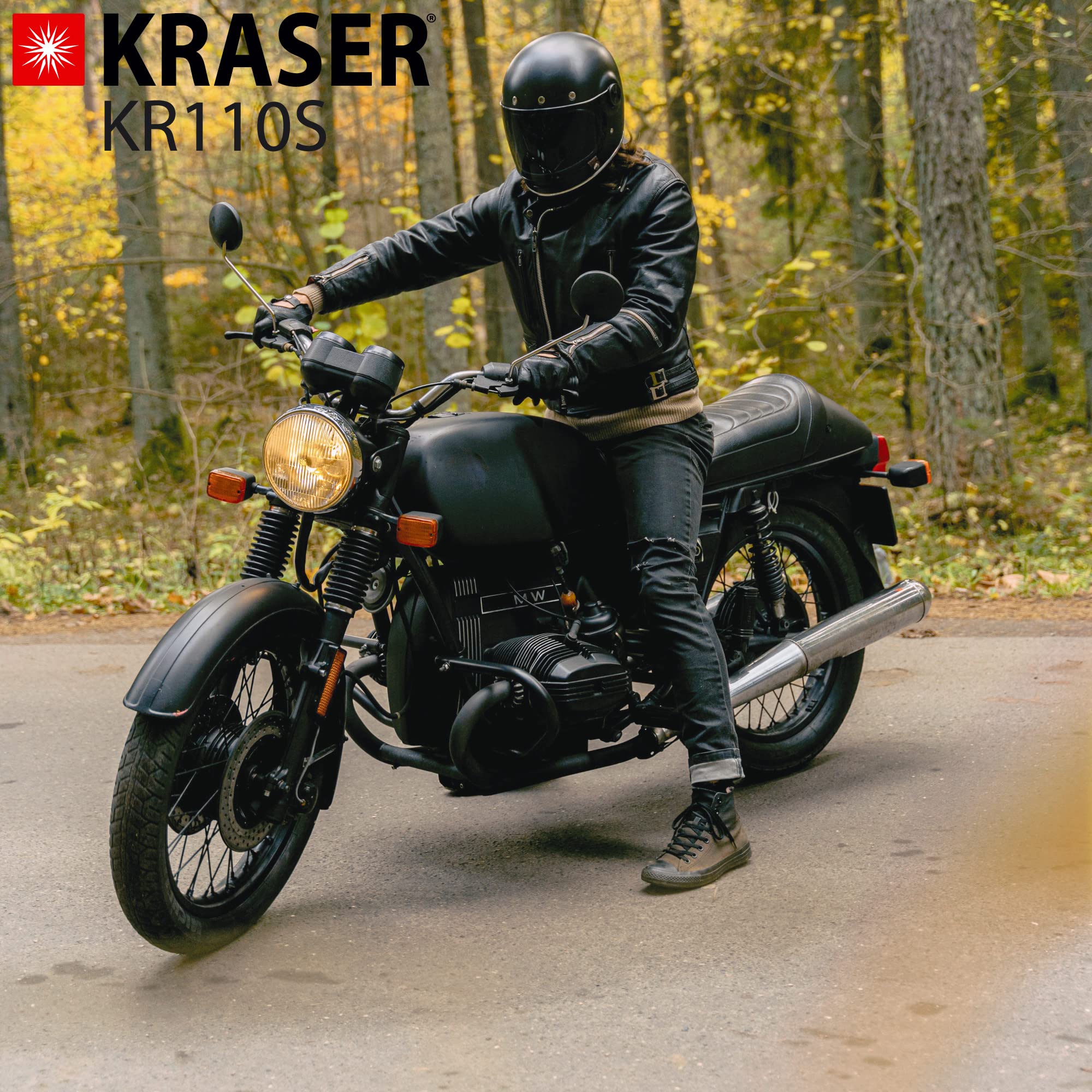 KRASER KR110S SRA Zatwierdzone Disc Kłódka Antykradzieżową Tarcza hamulcowa motocykla 10 mm Podwójne zamknięcie, 3 klawisze + kabel przypomnienia