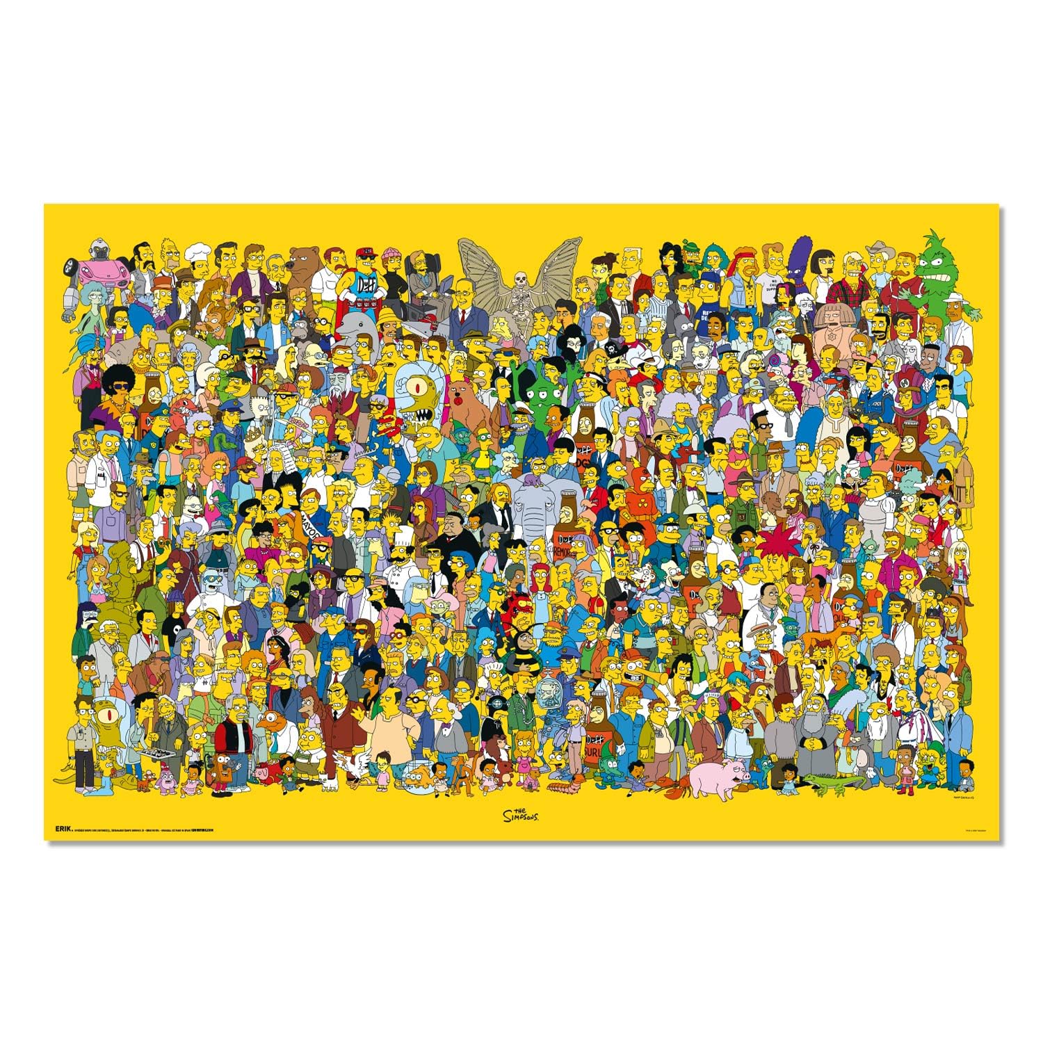 The Simpsons Character Montage Maxi Poster