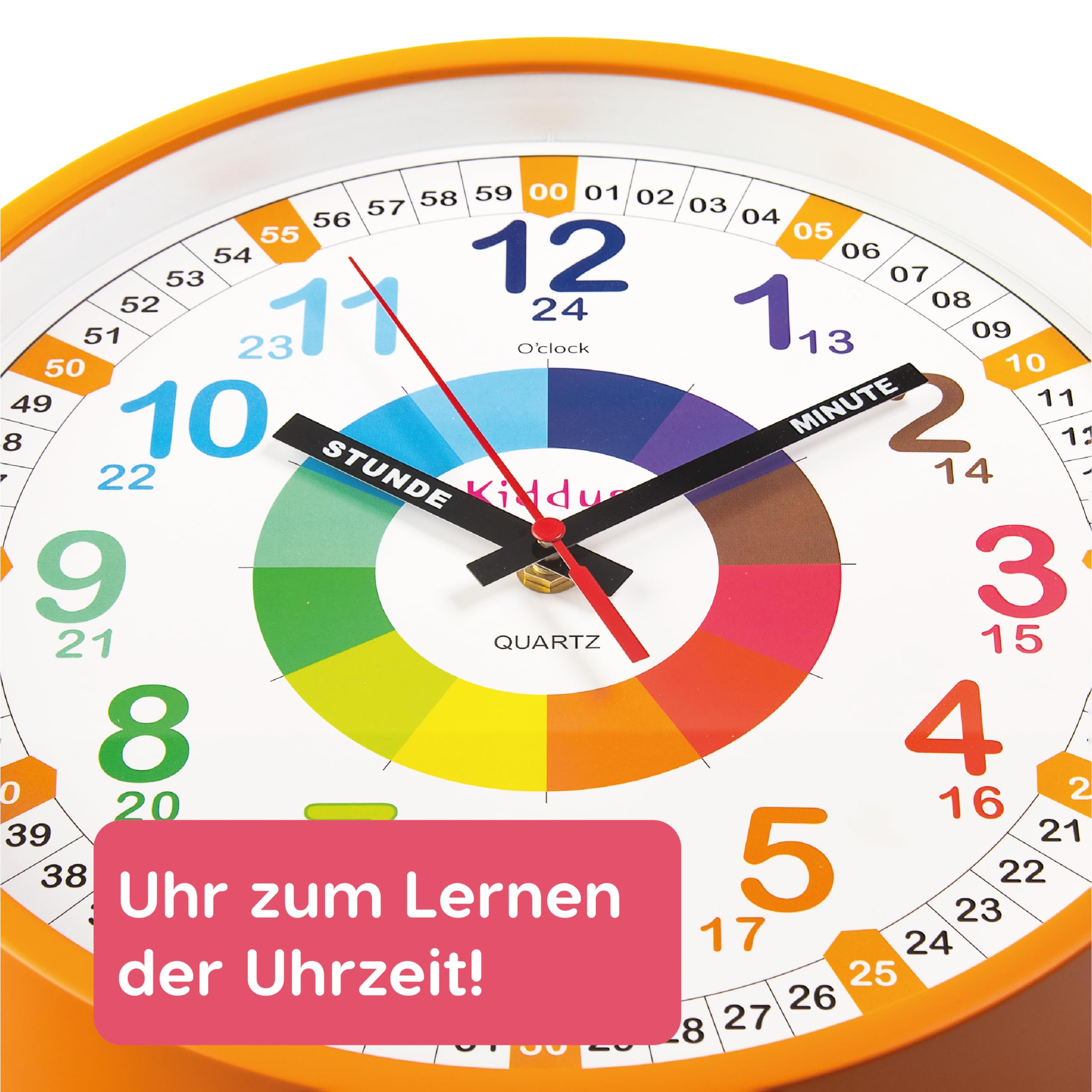 Speelse Wandklok voor Kinderen met Dierenontwerpen - Decoratieve