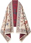 Pachmina Châle réversible enveloppe pour robes de soirée Big Scarf pour femme