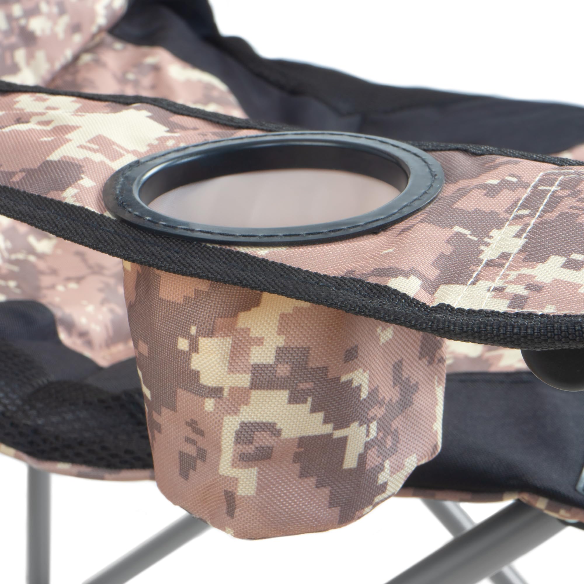 CampFeuer Campingstoel, opvouwbaar, grijs, visstoel met uitklapbare tafel, klapstoel, visstoel, vouwstoel, tuinstoel, strandstoel, vouwstoel, campingstoel, festivalstoel