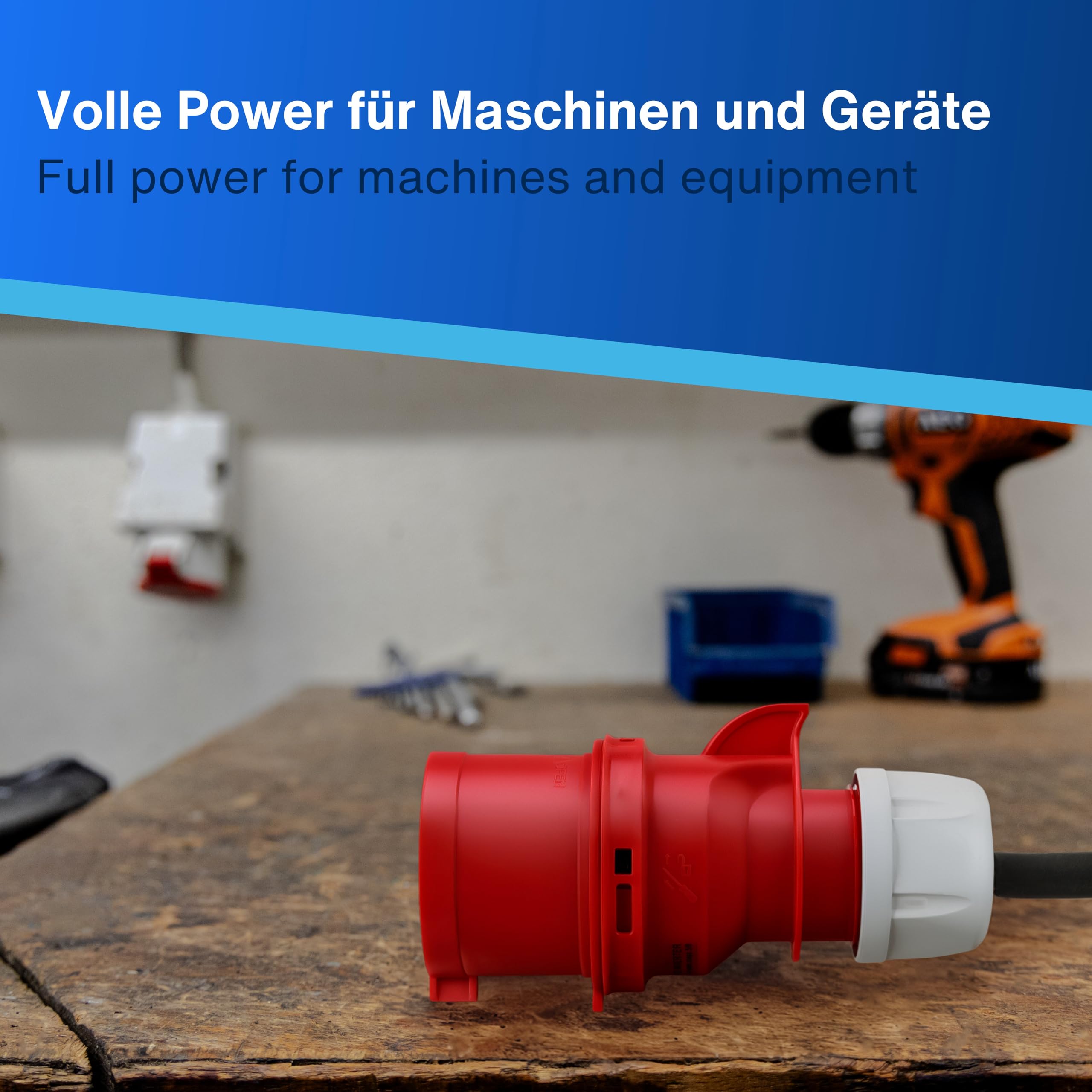 REV Ritter 0512522555, Invertitore di fase CEE 16 A 380 V