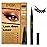 Strip Eyelash Glue Eyeliner Waterproof - 2-in-1 Black Eyelash Glue Pen and Eyeliner, Eyelash Liner for 48H Waterproof Long Lasting for Strip Lashes, 3S Quick Dry Beginner Friendly by EMEDA (01)