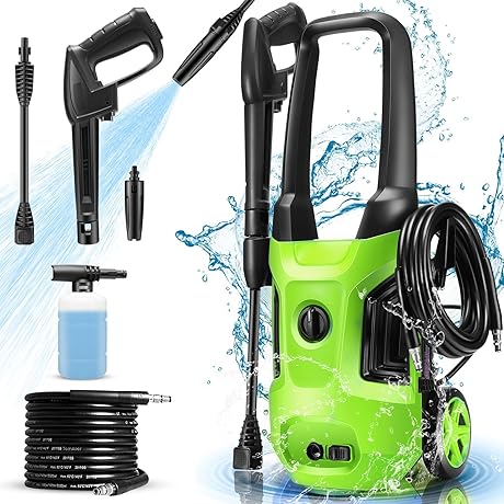 SY3500 2300PSI 1800W Electric High Pressure Washer