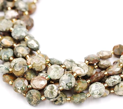 Miniatura 474 de Cuentas de piedras preciosas de primera calidad para la fabricación de joyas, cuentas de piedra natural preciosa al por mayor, 2 hebras de granate