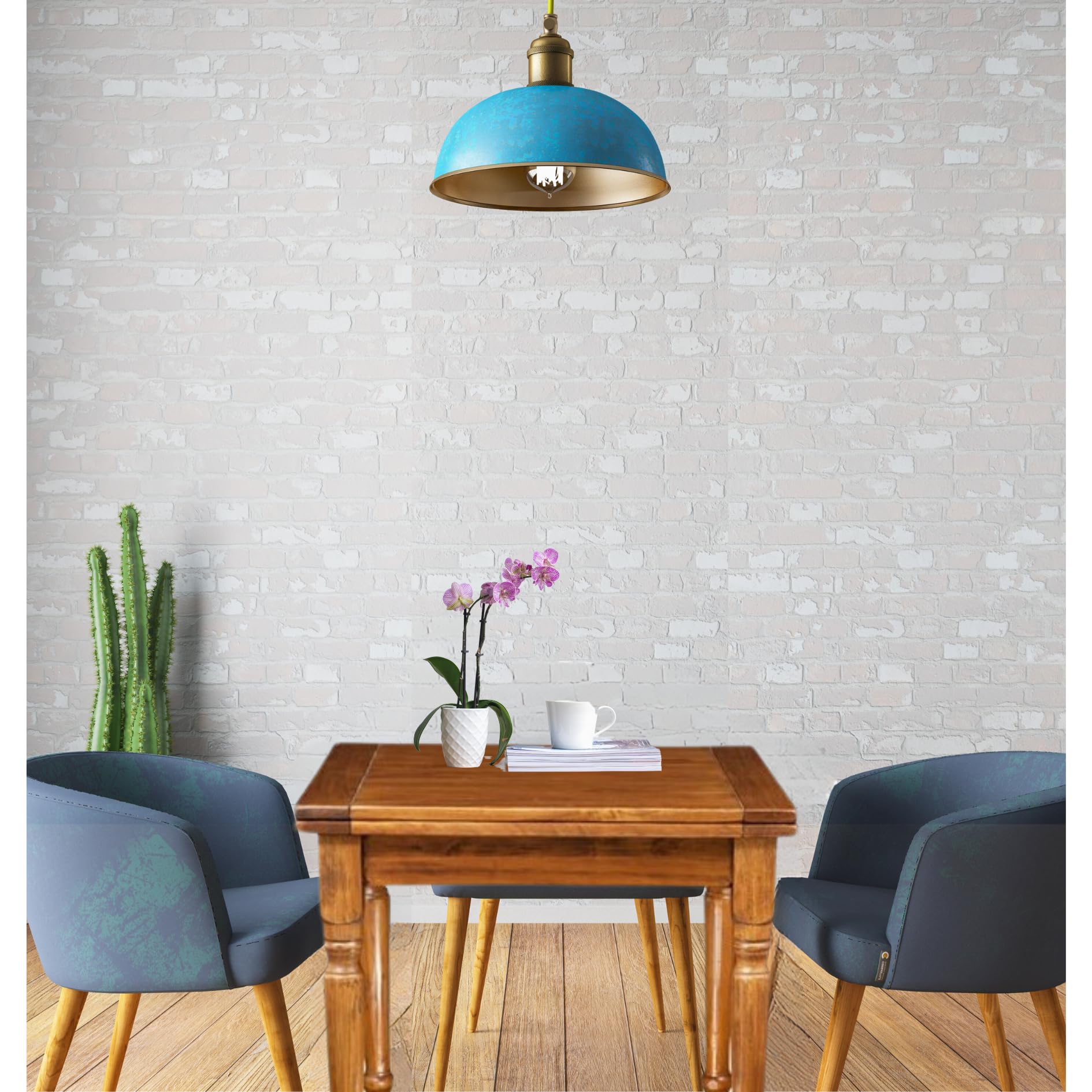 Biscottini Tavolo Allungabile a Libro In Legno Massello Di Tiglio - Stile Country – Stile Shabby - Struttura e piano Noce L 90 x PR 90 x H 80 cm
