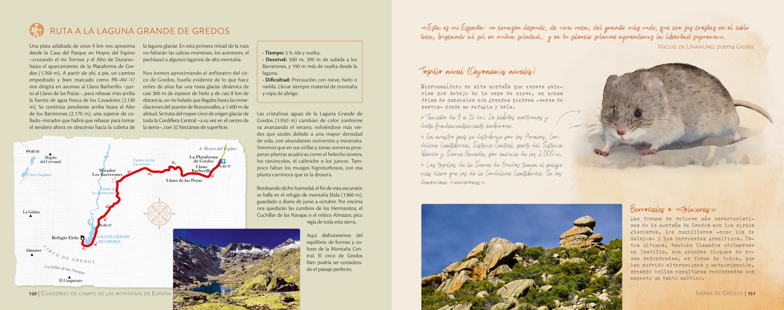Cuaderno de campo de las montañas de España (Guías Singulares)