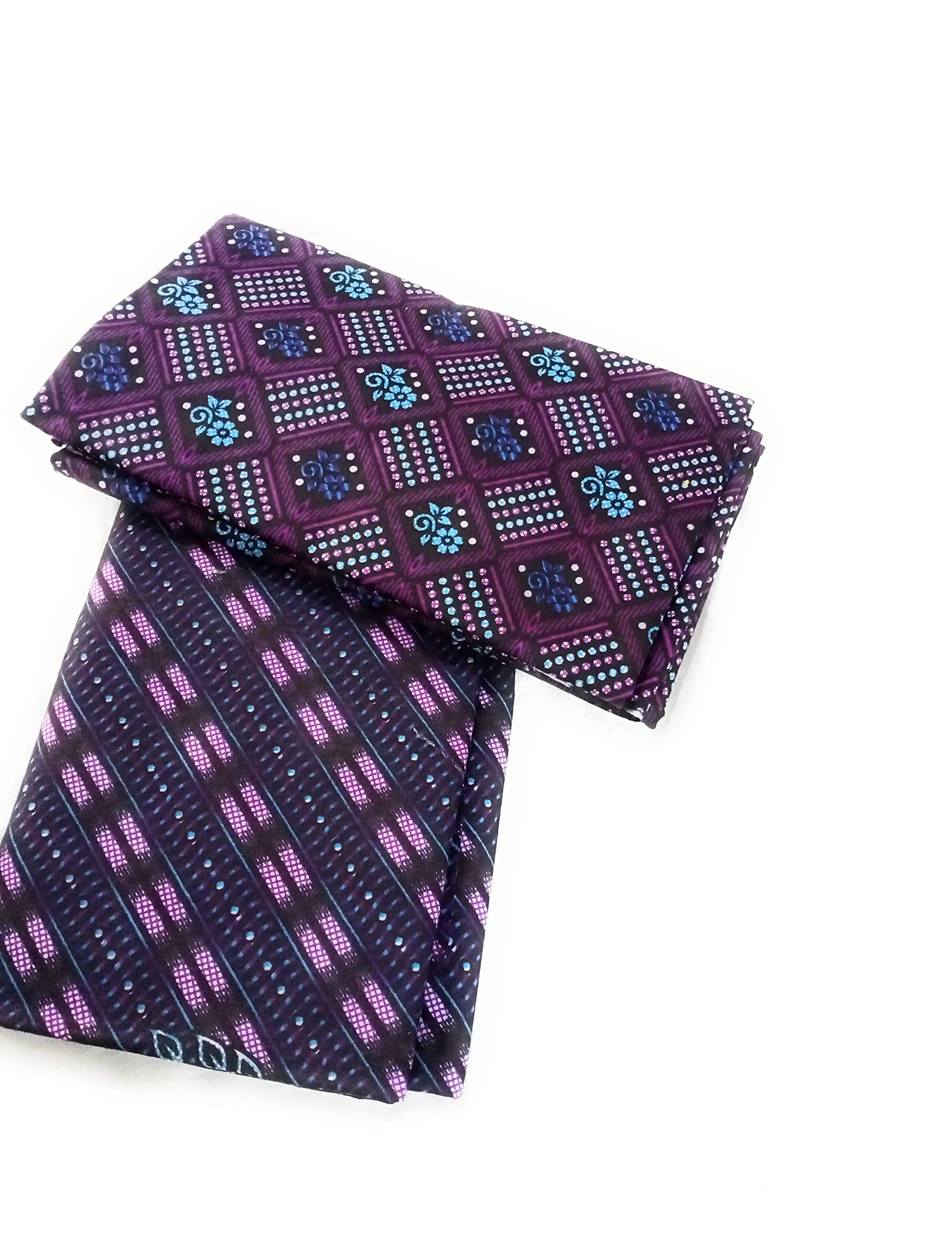 cotton colors Men's Cotton Printed Lungi (Multi-Coloured, 2.25 Meter, Pack of 2)_F2-picture-54