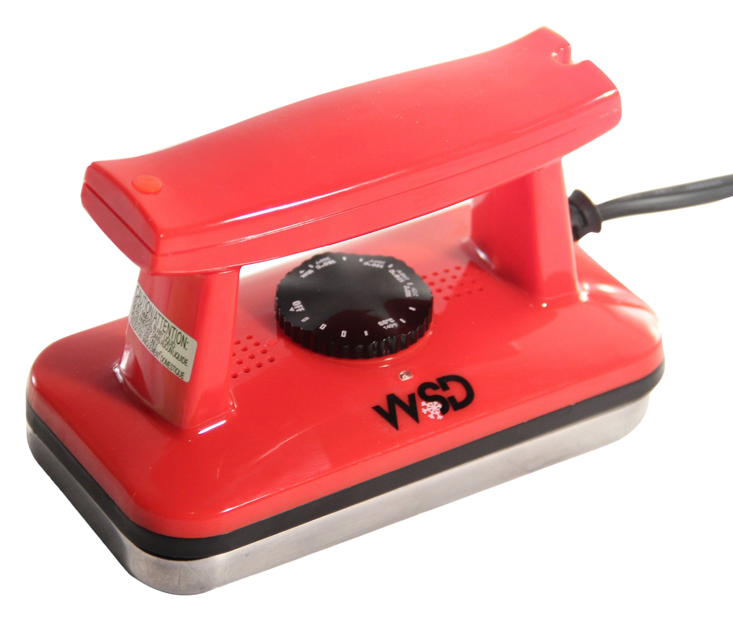 Ski Snowboard Wax Iron ski Snowboard Tune Up Waxing Iron Textured Dimpled Base Plate New