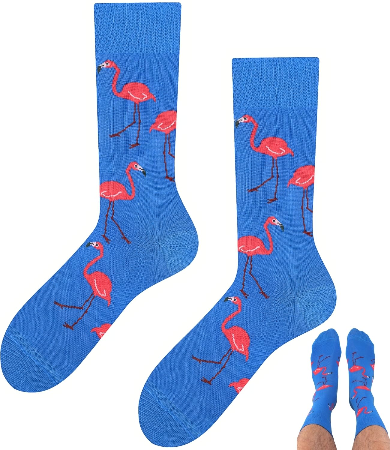 Todo Calcetines Divertidos Hombre y Mujer, Calcetines Fantasia con Motivo, de Colores — view 86