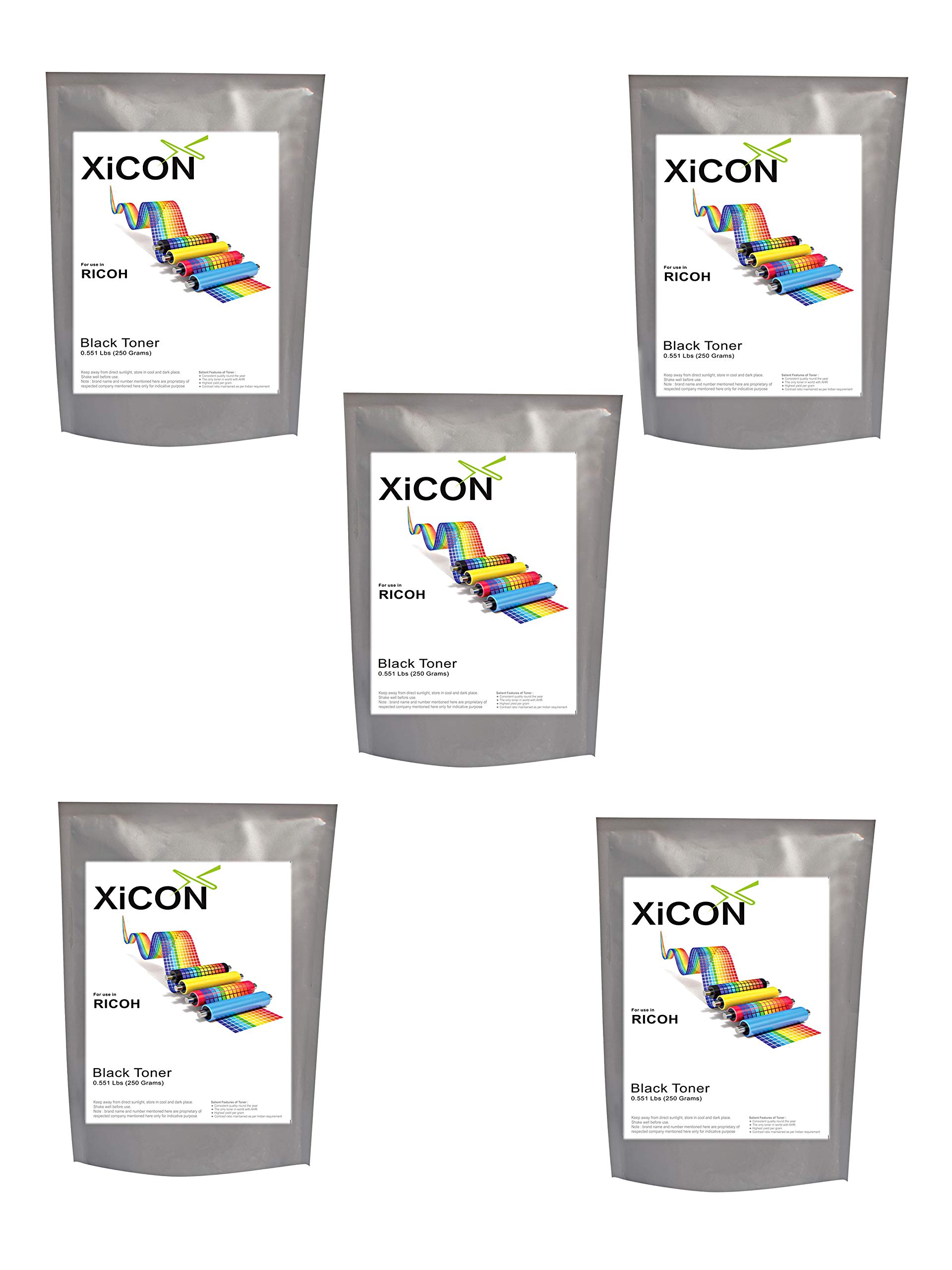 Anant Imaging Private Limited Xicon Black Toner Powder for use in Ricoh - 250g