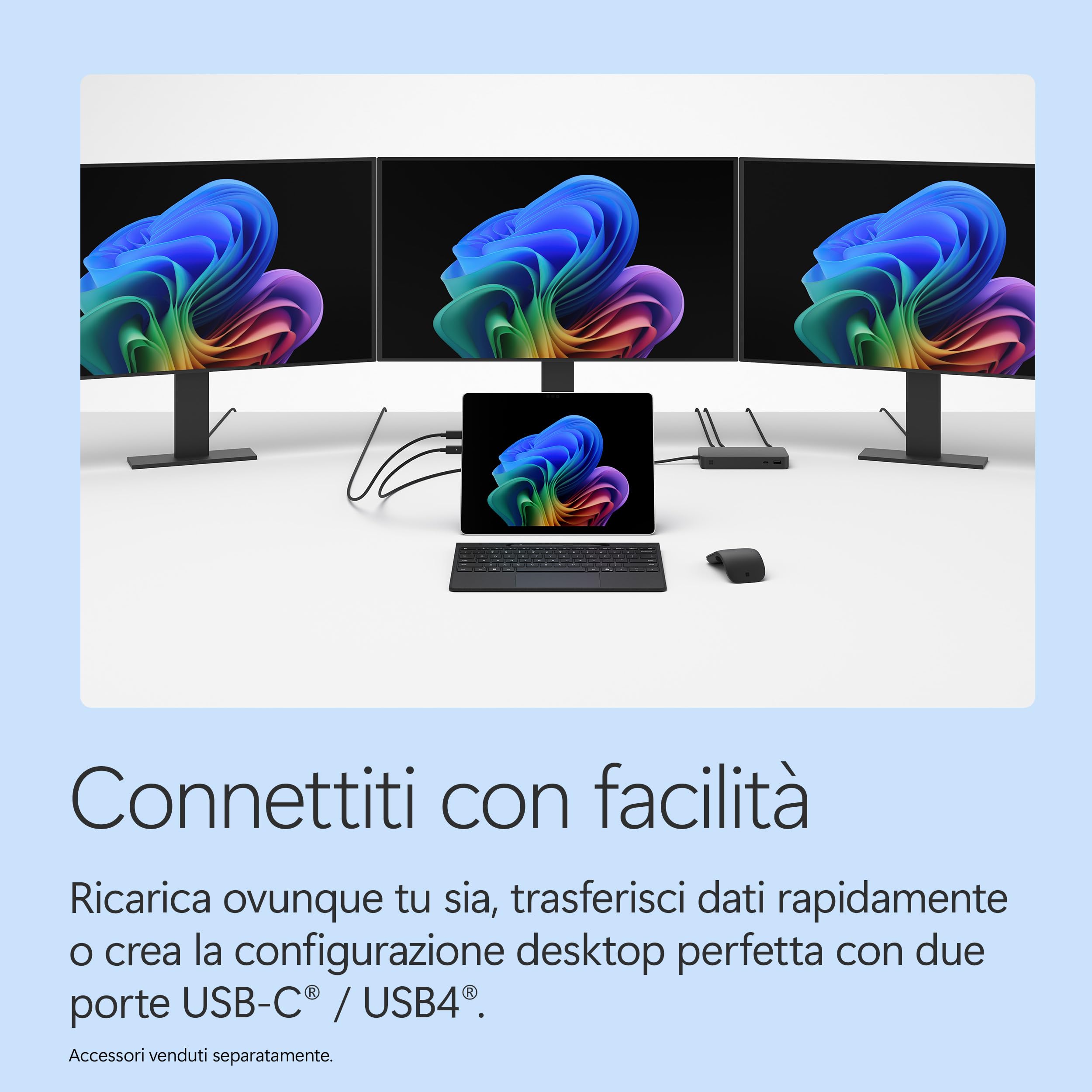 Microsoft Surface Pro, 13" | Snapdragon X2 Elite | 16GB RAM, 512GB SSD | 13" OLED Touchscreen | Copilot+ PC | Nero | Windows 11 Home | Ultimo modello (12ª edizione)
