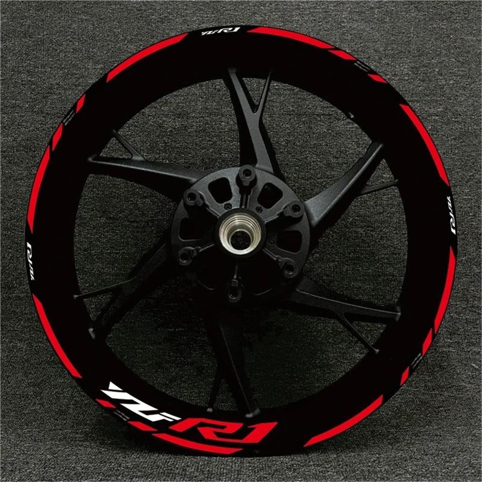 Wheel Stickers Motorcycle Wheel Stickers Rim Reflective Decal for YZFR1 YZF-R1 YZF R1 Stripe Decals Hub Sticker Rim Reflective Decal
