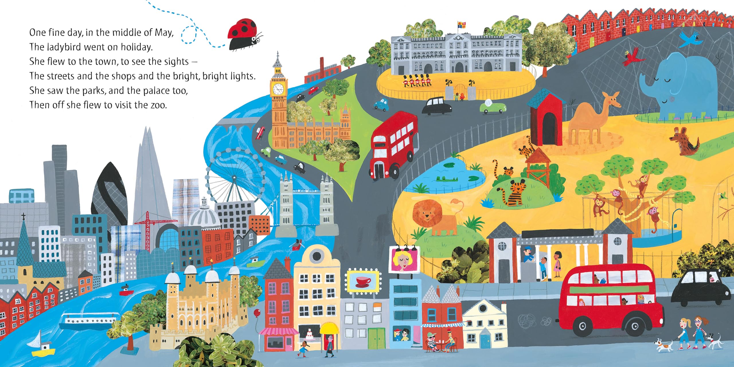 What the Ladybird Heard at the Zoo: A brilliantly funny animal adventure