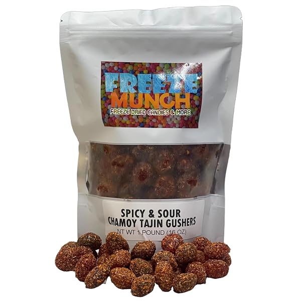 Sour Gushers, Super Sour Viral Gushers, Irresistable Extra Sour Gummy Candy, Blue Raspberry Flavor, Wild Cherry Flavor, 