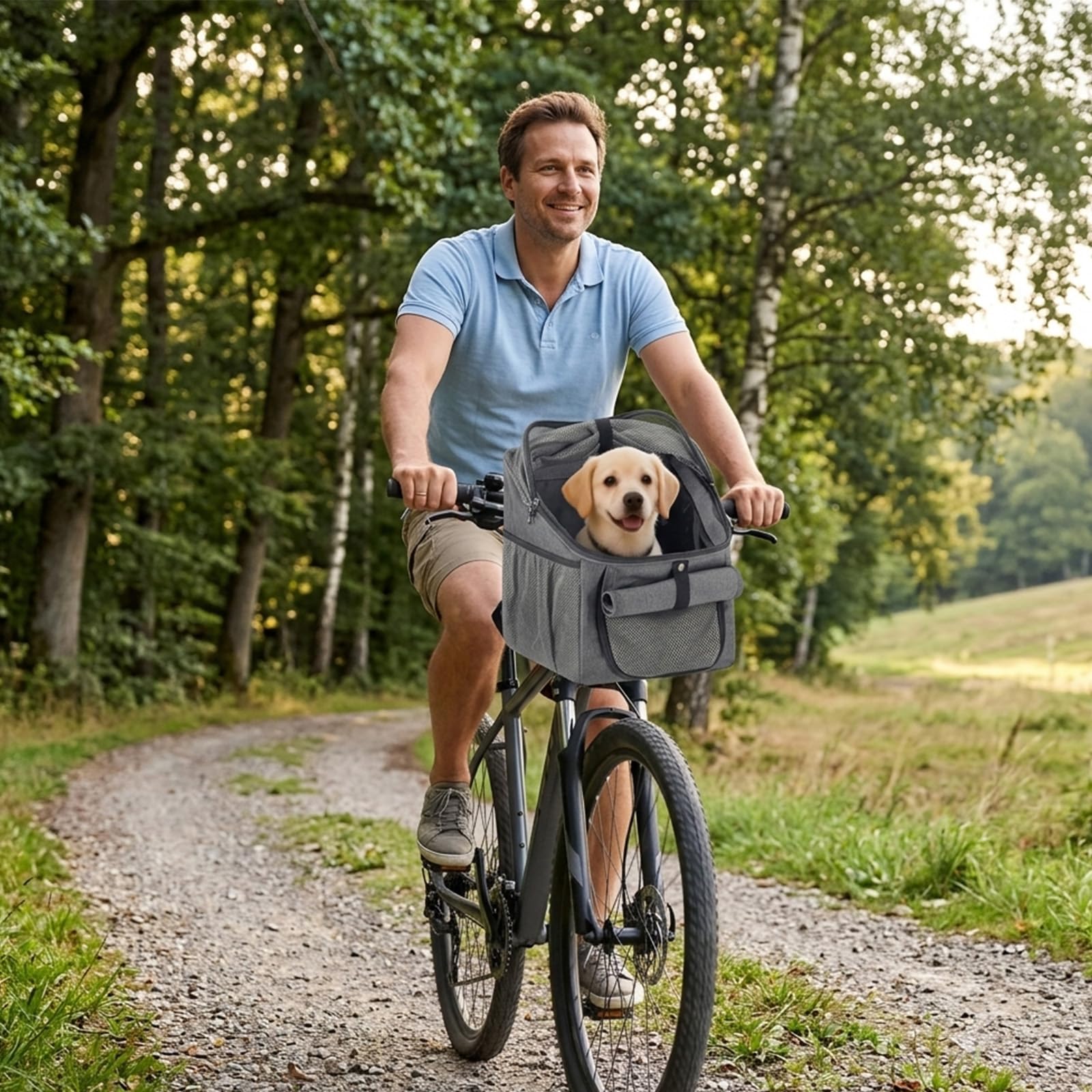 Fahrradkorb Hund Hundekorb Fahrrad Vorne Für Haustiere Bis 5 Kg