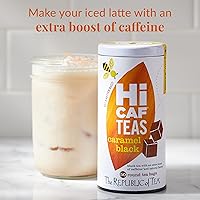 Vista 3 de The Republic of Tea — HiCAF Caramel Black Tea, 50 Tea Bags, High in Caffeine