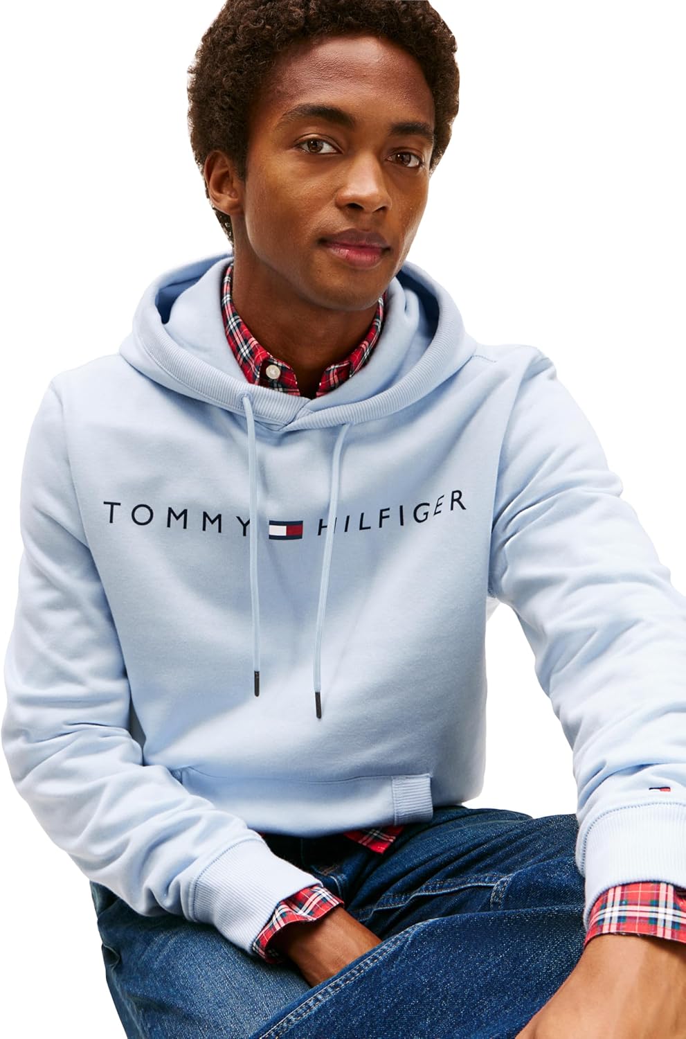 Tommy Hilfiger Denim Brooks Pullover Hoodie Sweatshirt - Image 2