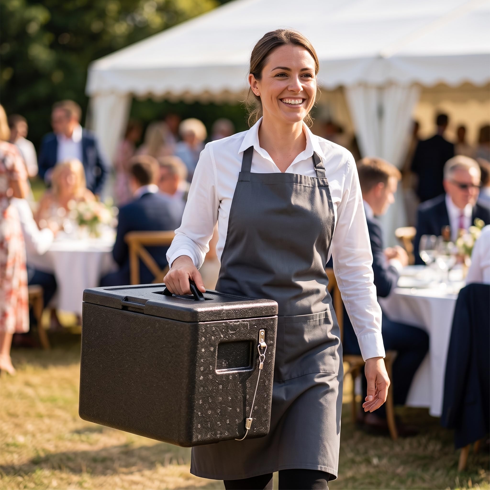 Box Termico per Servizio Catering | Contenitore Isolante per Alimenti Freddi | per asporto