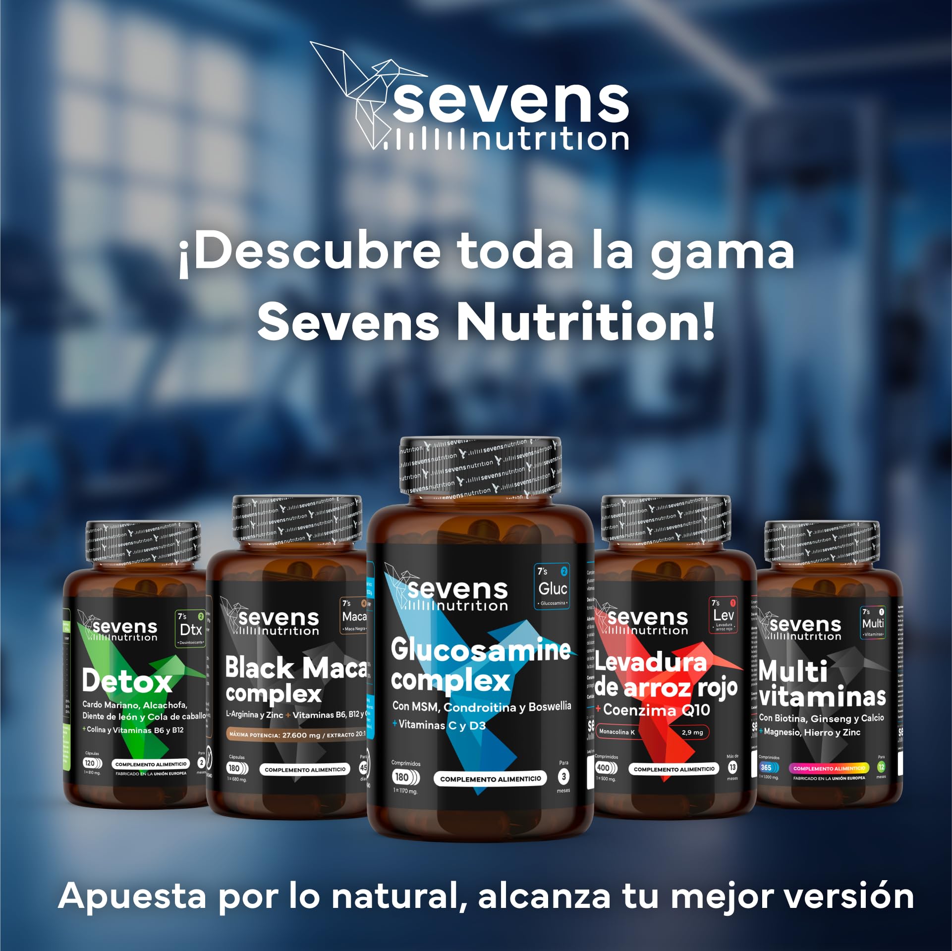 Glucosamina Condroitina MSM Premium - 180 Comprimidos - Alta Dosis con Boswellia, Vit C y D3 - Antiinflamatorio Natural - Articulaciones, Cartílagos, Huesos - Glucosamin Complex - Sin Aditivos ni GMO