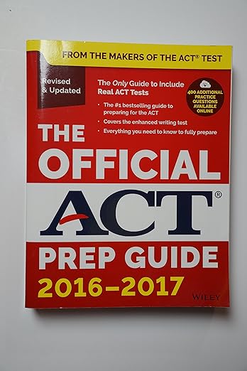 The Official ACT Prep Guide, 2016 - 2017 - ACT