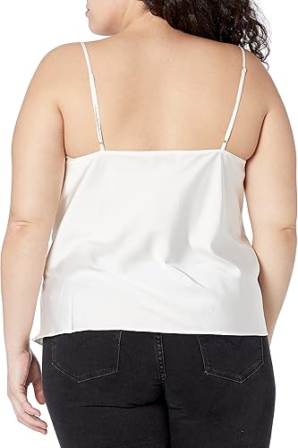 Miniatura 7 de The Drop Camiseta elástica sedosa con cuello de vaca Christy para mujer