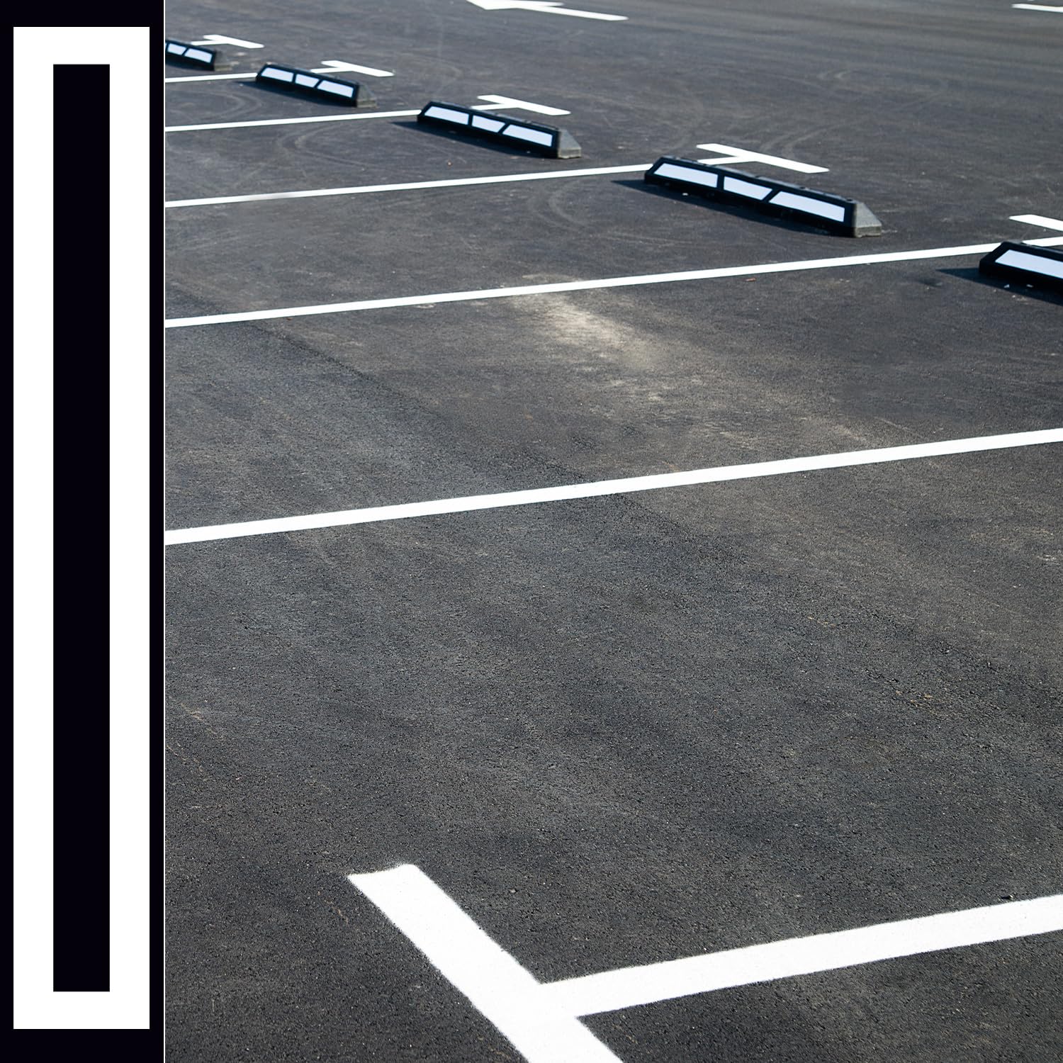 Pochoir de Parking, Modèle de Fil Réutilisable Pliable en Silicone Pochoir de Ligne de Parking pour Peinture de Béton Asphalté Lignes de Parking et de Chaussée