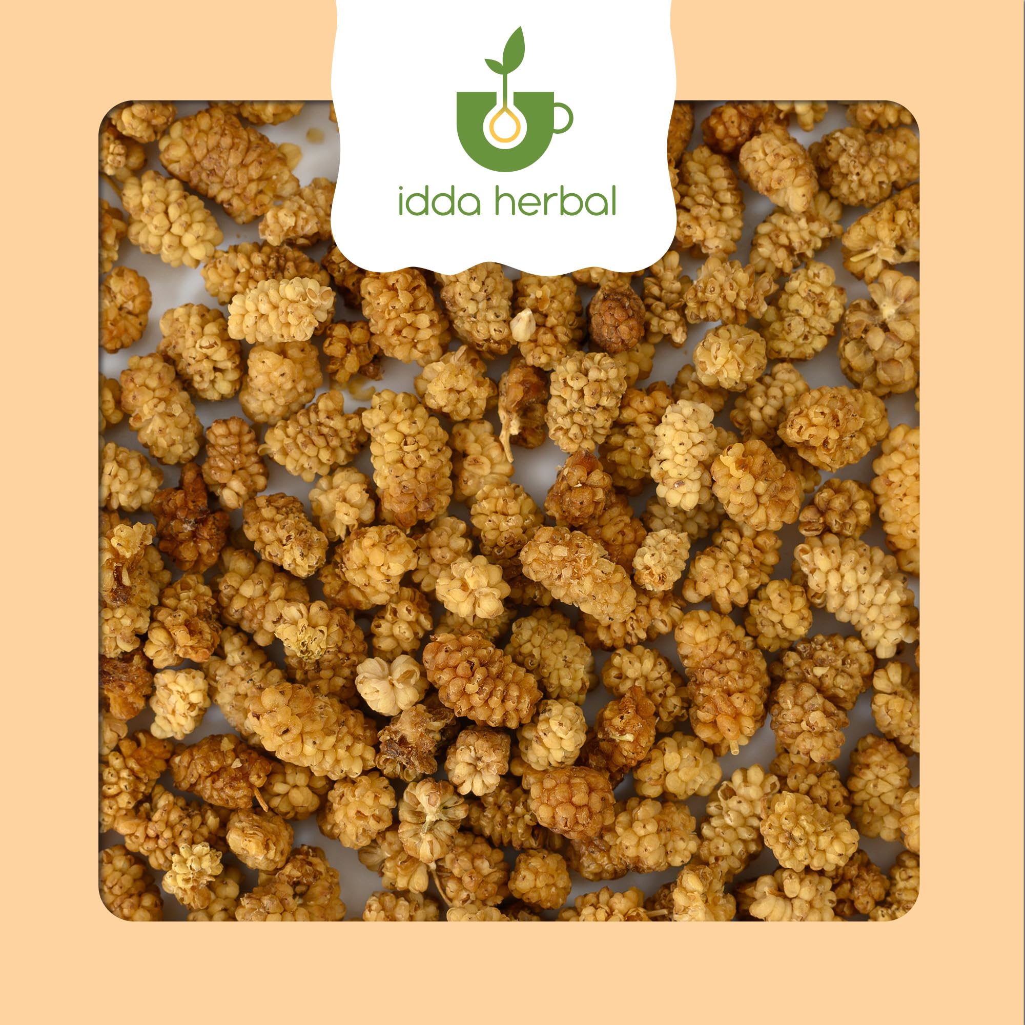 Gelsi Bianchi Biologici (1kg), Gelsi Bianchi Essiccati da Coltivazione Biologica, 100% Naturali e Puri, Snack alla Frutta Pronti da Mangiare, Vegani