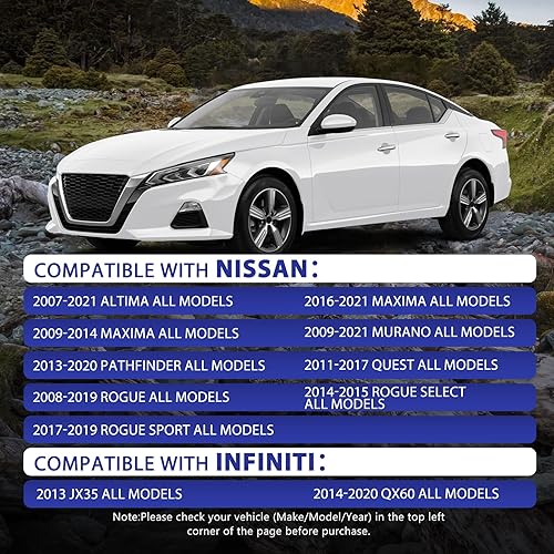 Miniatura 3 de K750094 K750095 - Kit de suspensión de eslabones de extremo de barra estabilizadora delantera izquierda derecha compatible con Nissan Altima