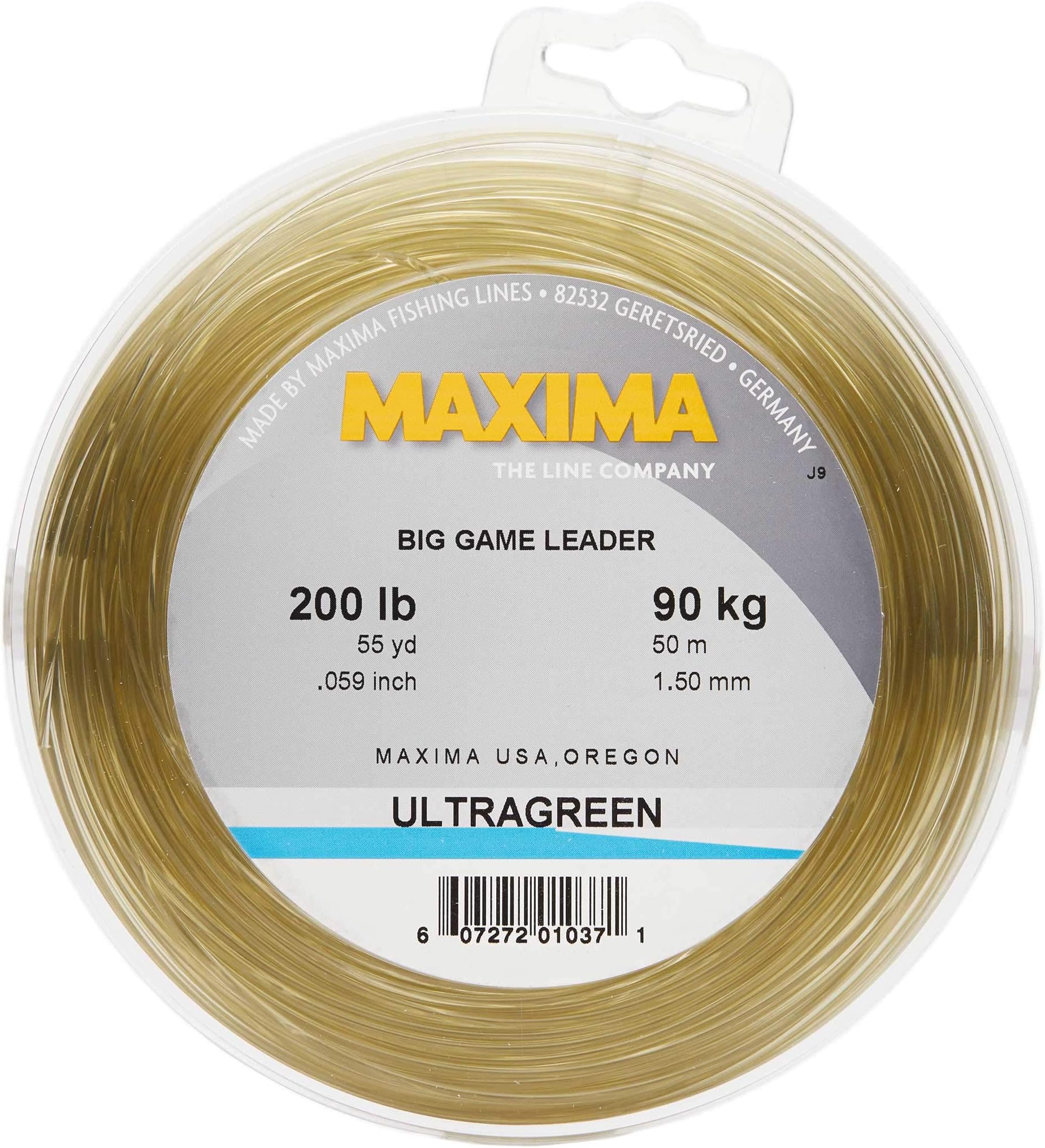 Maxima Fishing Line Big Game Leader Wheel, Ultragreen