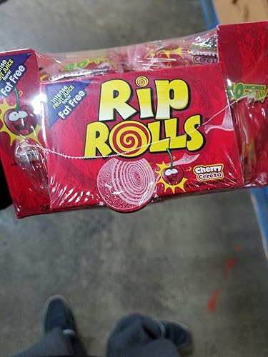 Miniatura 4 de Rip Rolls Cherry 24 unidades