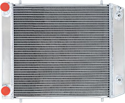 4 Row Aluminum Radiator Compatible with 1993-1999 Land Rover Defender Discovery 300TDI 90/110 BTP2275 1994 1995 1996 1997 1998 Radiators