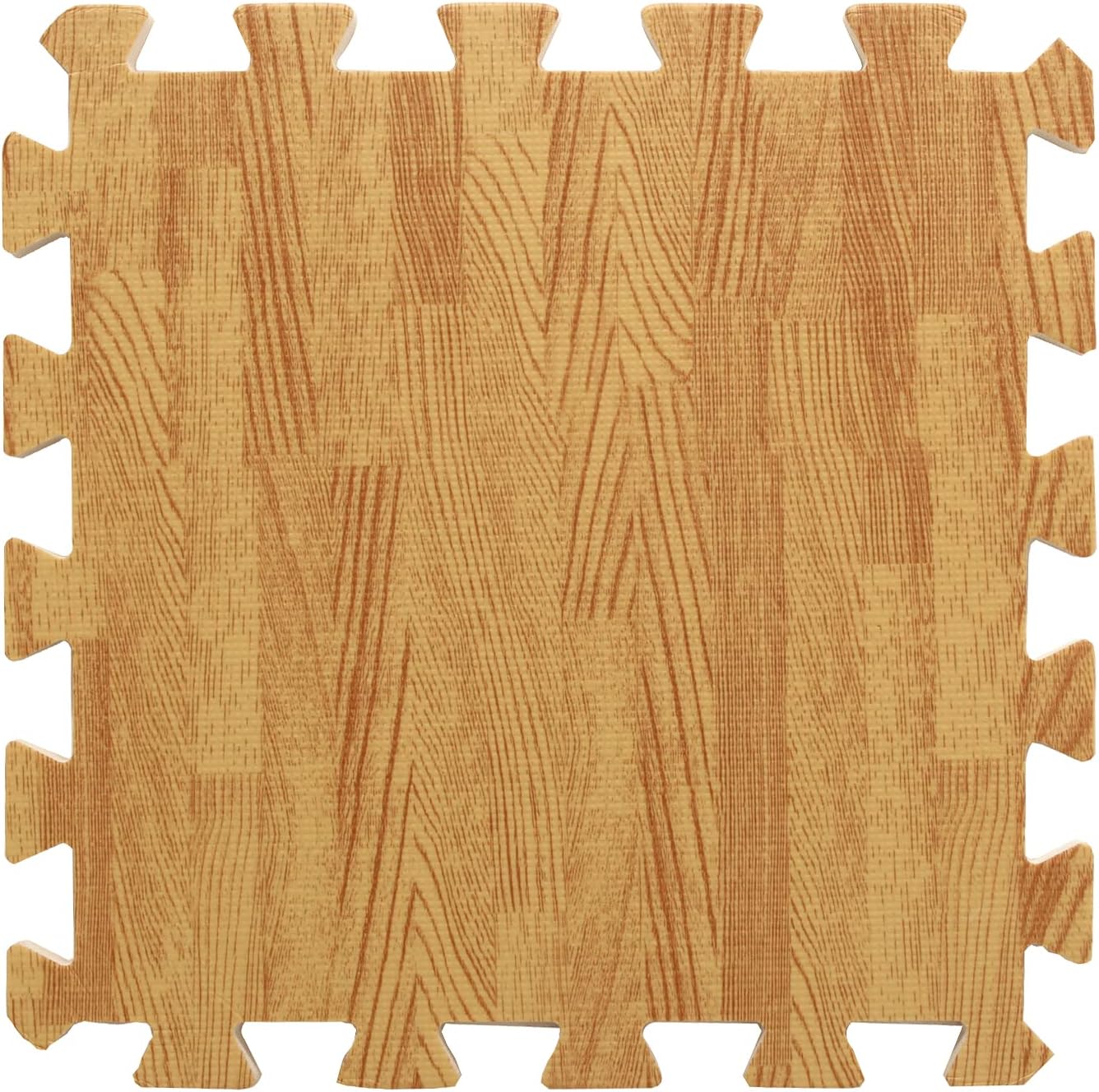 Transform Your Space: A Review of 16pcs Wood Grain EVA Foam Mats for Kids and Play Areas