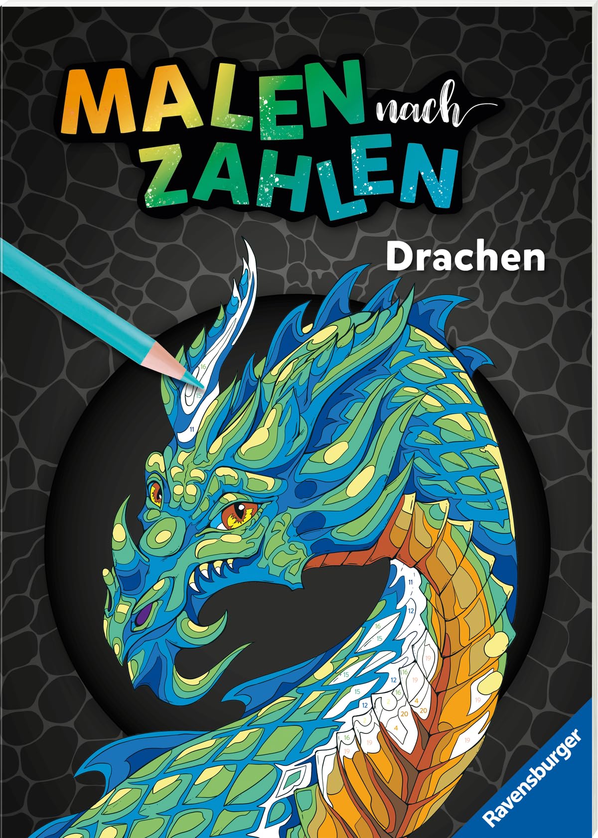 Malen nach Zahlen - Drachen