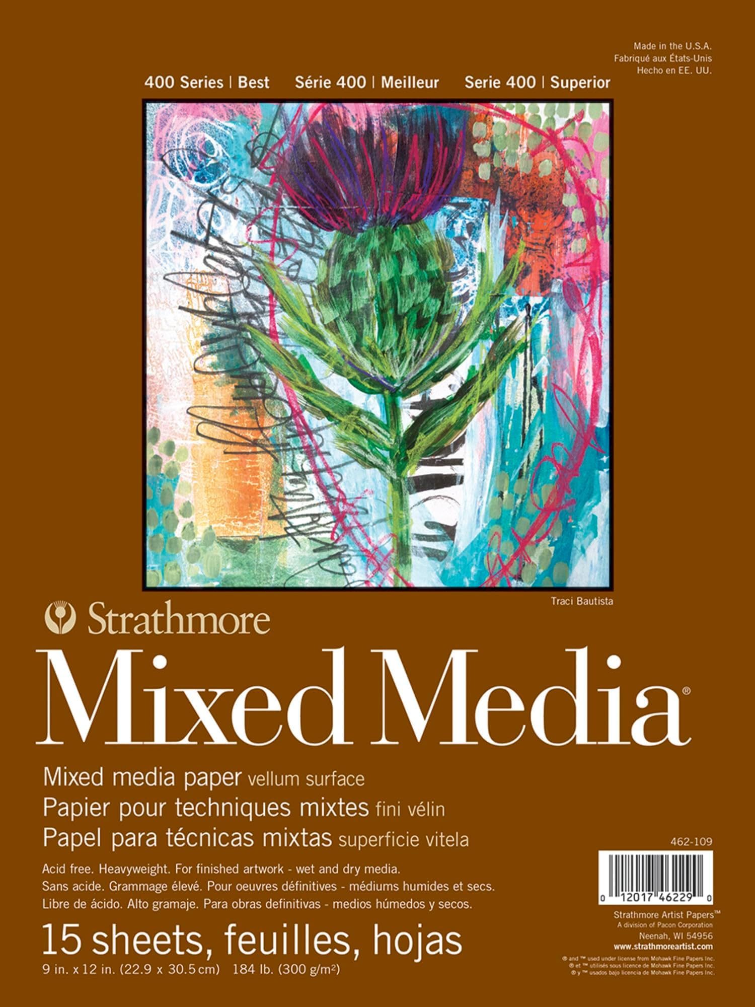 Strathmore MIX MEDIA 400 15SH 9x12