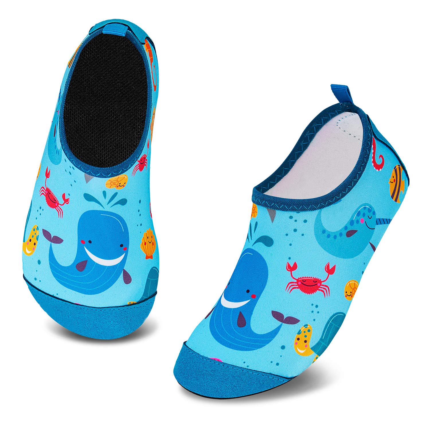 Kids Swim Water Shoes Toddlers Baby Aqua Socks Quick Dry Pool Beach Barefoot for Boys Girls Children — view 8